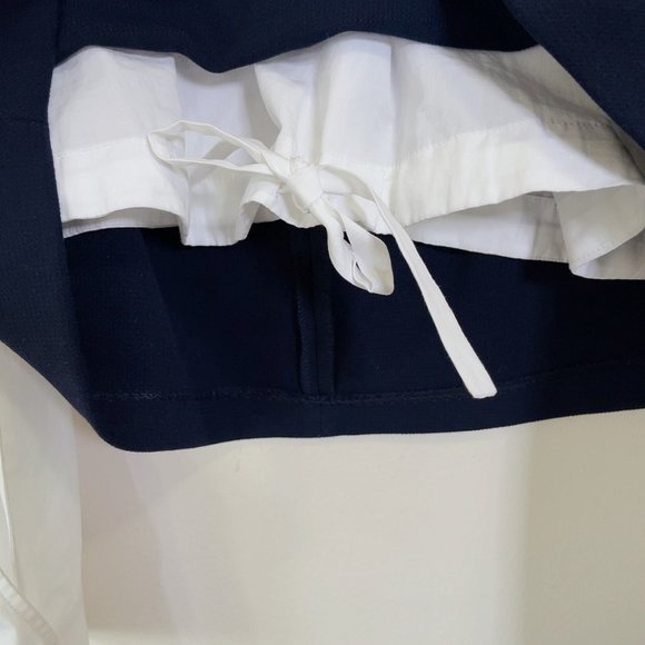 🔖🏷️ NWT Zara Navy Color Combination Top - Picture 7 of 12